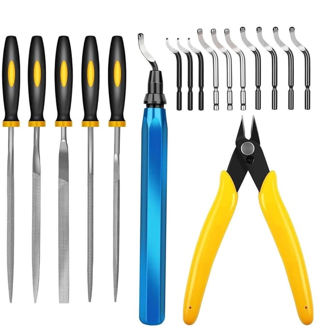 Ontbraamset Koolstofstaal - Precisiegereedschap Set - Fijn Detailleren - Multifunctionele Kit - 15 cm - Metaal