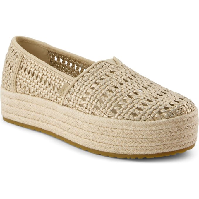 TOMS Valencia Textiel Vrouwen Champagne Espadrilles