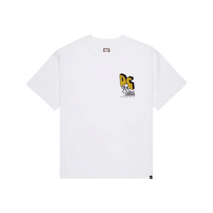Dc Shoes Anodized T-shirt Met Korte Mouwen Wit M Man