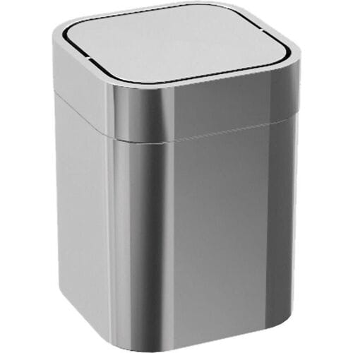 Megabad Profi Collection Living table waste garbage can square MB4402029AL