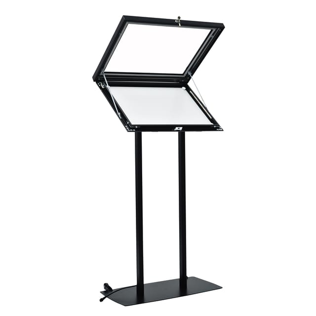 Menu vitrinekast Europel 2x A4