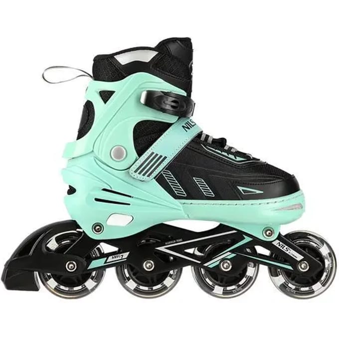Nils Extreme NA11230A - LED Rolschaatsen - Groene - ABEC7 - Verstelbaar