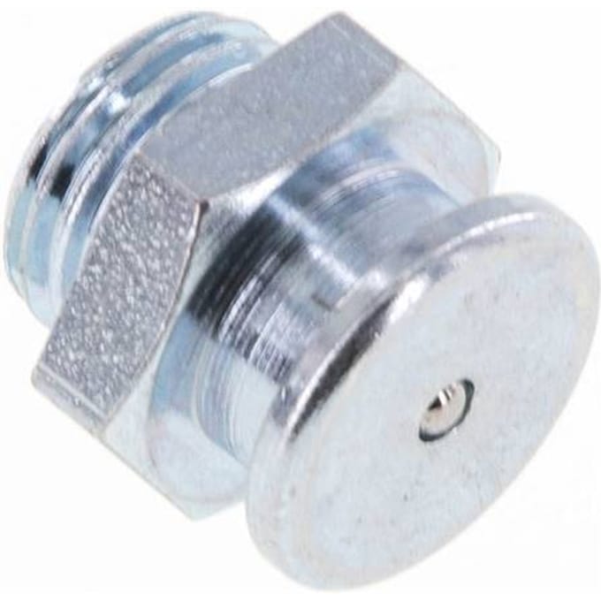 Vlak DIN 3404 Smeernippel 16mm Staal G 1/4 Inch [5 Stuks]