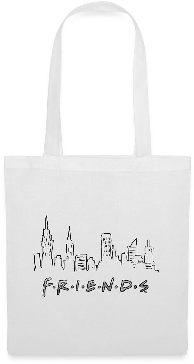 Friends New York Skyline Tas Van Stof Schoudertas