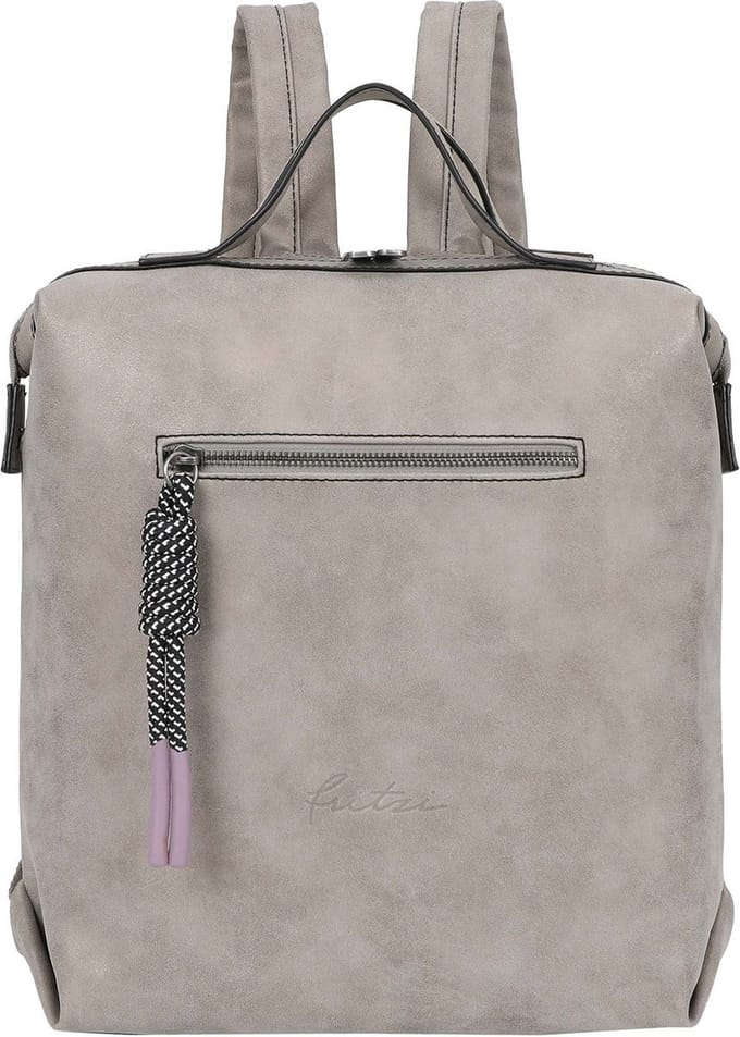 Fritzi aus Preußen Rugzak Bitzi04 Backpack Metallic Shell Lichtgrijs