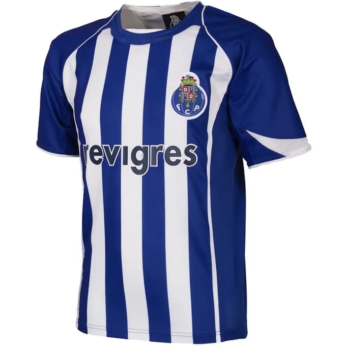 COPA - FC Porto 2004 Intercontinental Retro Voetbalshirt - Heren - Blauw - Wit - L