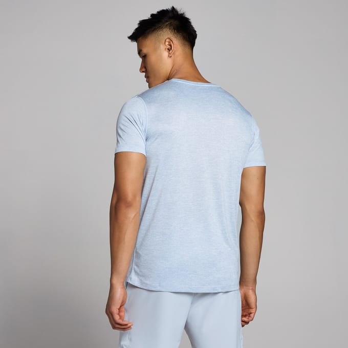 MP Tempo gemêleerd T-shirt voor heren - IJsgrijs - S