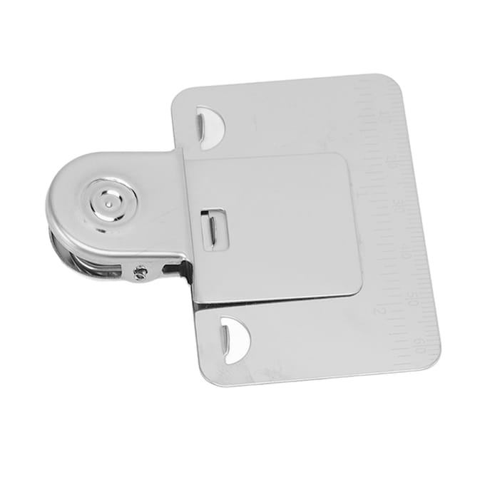 Meetlint Clip Roestvrij Staal Houtbewerking Handige Meet Precisie Lokaliseren Gereedschap voor white
