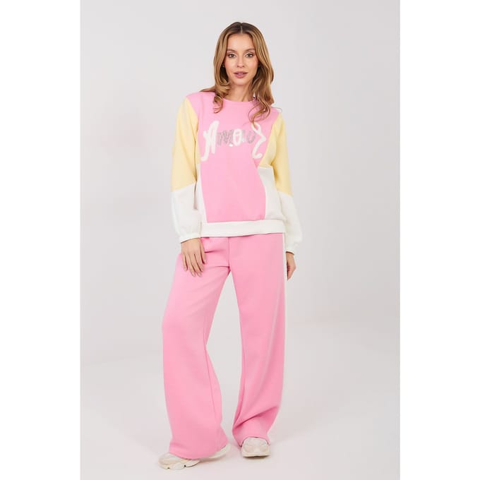 Luna Lounge Set - Roze / One Size