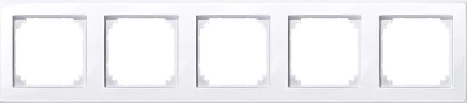 Afdekraam M-Smart 5V - Kunststof Actief Wit - Systeem M - Schneider Electric - 478525