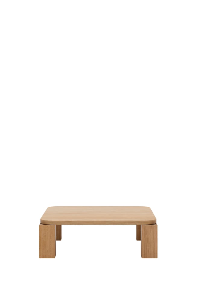 New Works Atlas Coffee Table - eiken - 82 x 82 cm