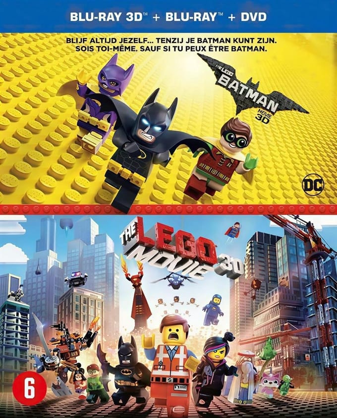Lego Batman Movie + Lego Movie (Blu-ray) (3D Blu-ray)