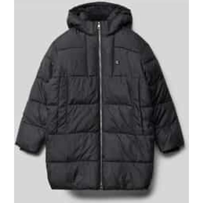 Gewatteerd jack met labeldetail, model 'ESSENTIAL'