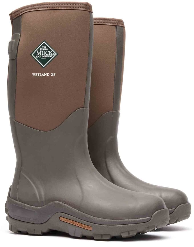 Muck Boot Natte Gronden XF | Bruin - Regenlaarzen - Maat 44 -