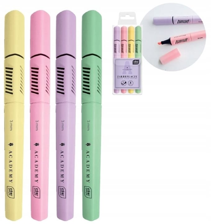 Interdruk Pastelpotloden Academy Set - 4 kleuren
