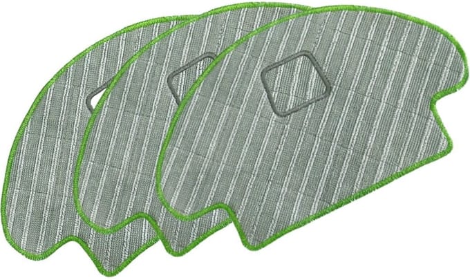 Wasbare Natte Dweilpads geschikt voor iRobot Roomba Combo en Ecovacs Deebot Ozmo 930/937/960 (3 Stuks)