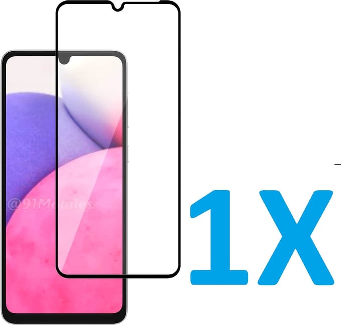 Volledige dekking Screenprotector Glas - Tempered Glass Screen Protector Geschikt voor: Samsung Galaxy A33 5G - 1x
