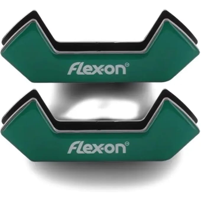 Groene Engelse stijgbeugels stickers Flex-On Safe-On