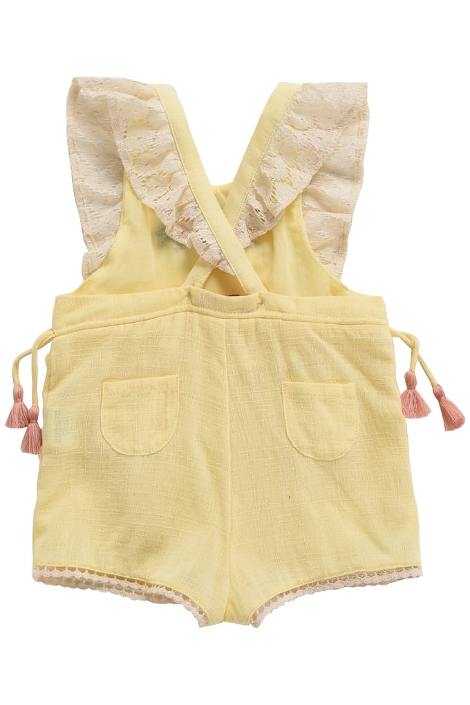 Louise Misha Overalls Mahori Citron Größe: 6M | Strampler Outlet | kids | Braun