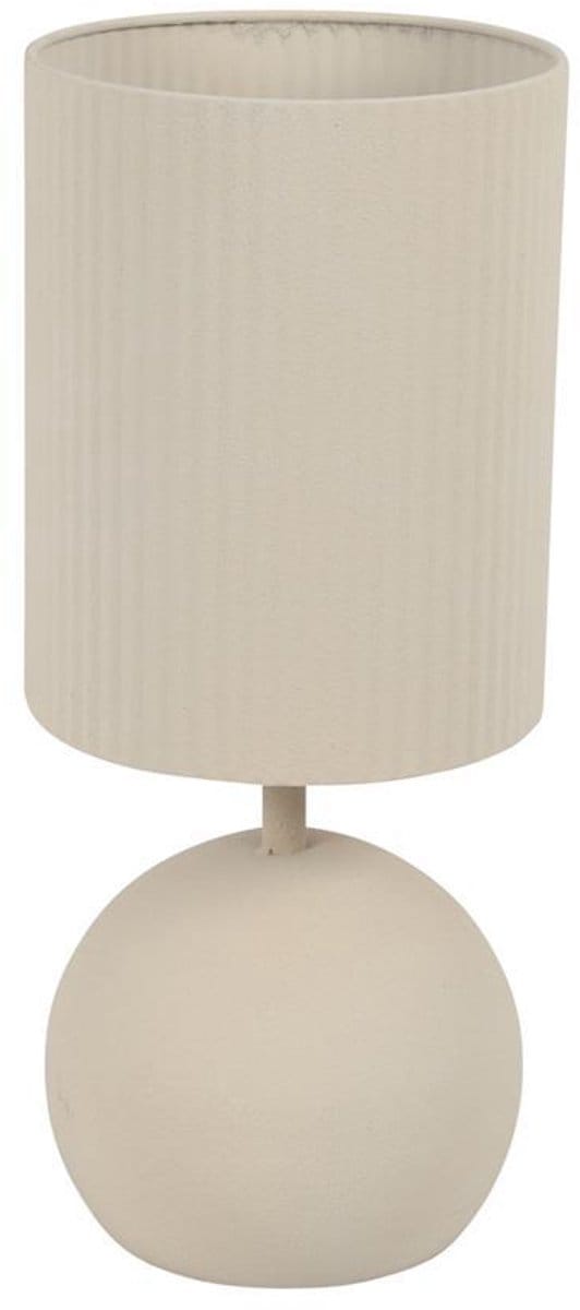 Countryfield tafellamp Saris S crème - moderne sfeerverlichting 45cm.