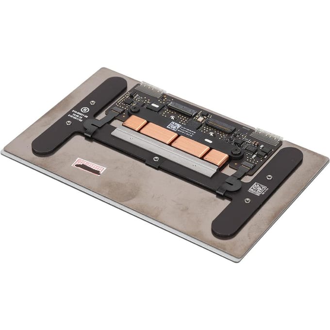 Accessoires pour ordinateur portable : pavé tactile compatible avec MacBook 12 pouces A1534 (2016) (argent) argenté