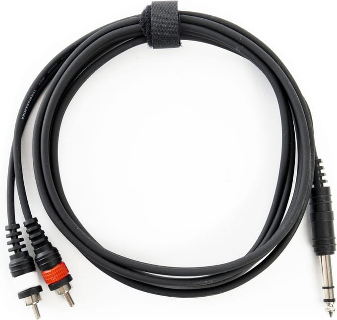 MUSIC STORE Insertkabel 2 m Cinch - Insert kabel