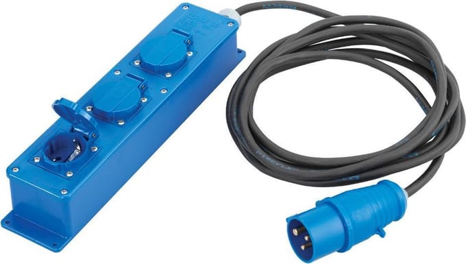 Gimeg Elektra CEE Verdeeldoos - 3-weg - 10 m