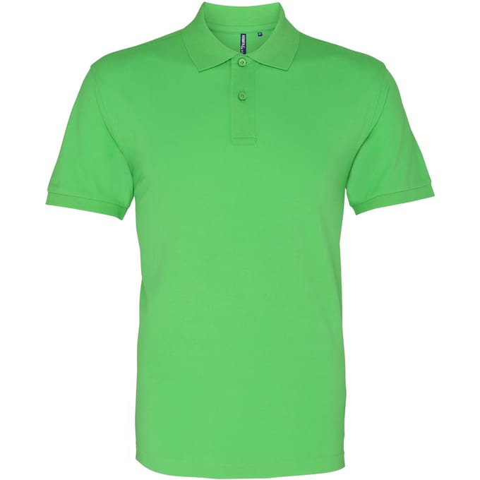 Asquith & Fox Heren Poloshirt met korte mouwen (Kalk)