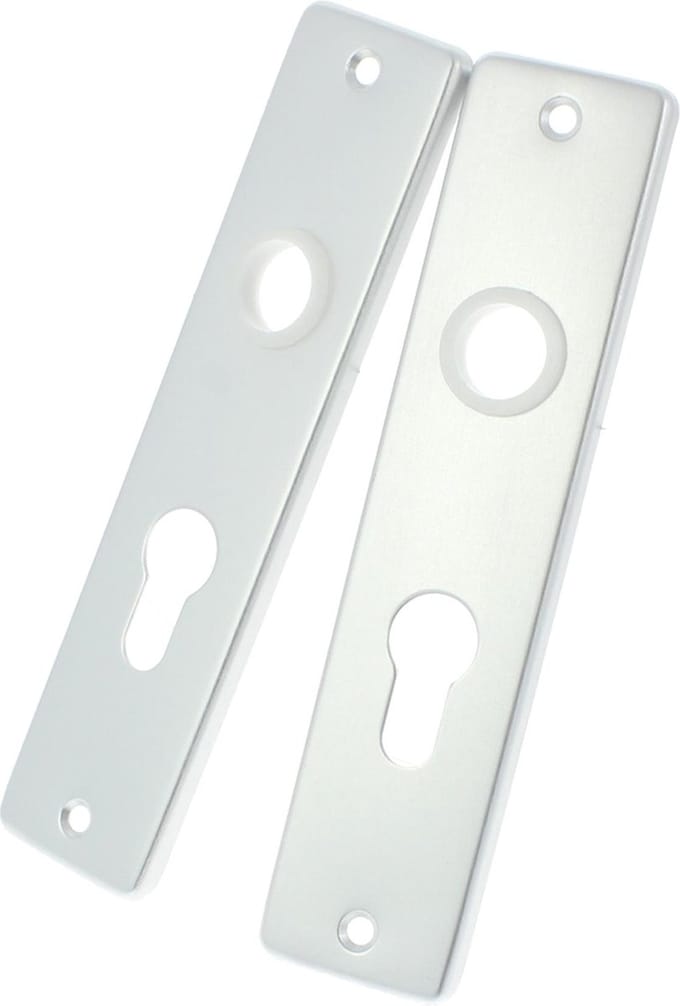 Kortschild Pc55 - Aluminium F1 - Nylon Gelagerd - 180x41x2mm