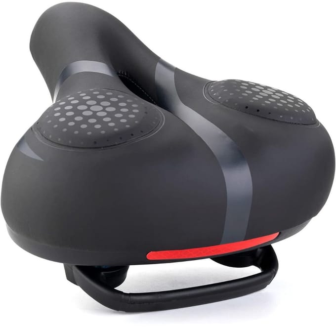 CLGP® Fietszadel Heren - Zadel Dames - Ergonomisch - Waterdicht - Zwart