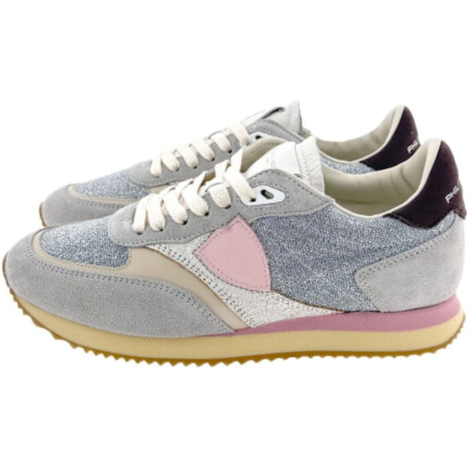 Philippe Model Blville Low Woman Sneakers - Textiel - Dames - Multi - Maat 40