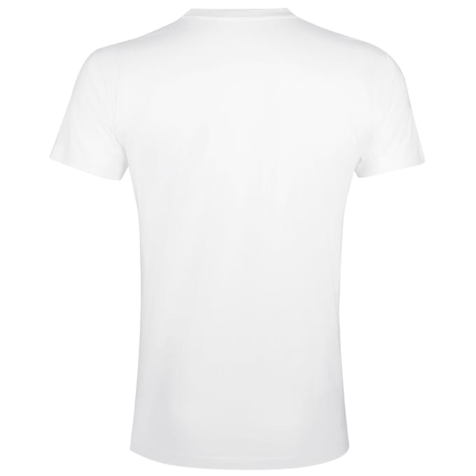 SOLS Heren Imperial Slim Fit T-Shirt met korte mouwen (Wit)