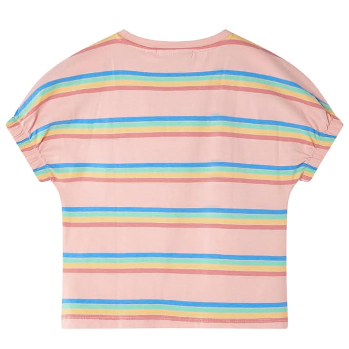 vidaXL - Kindershirt - 128 - perzikkleurig