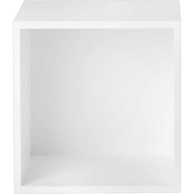 Muuto - Stacked 2.0 met Achterwand - medium - wit