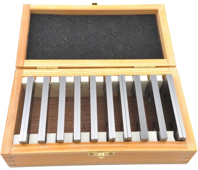 Precisie Parallelle Set 1/8 x 4" - 10 Paar Hoogwaardig Gereedschap
