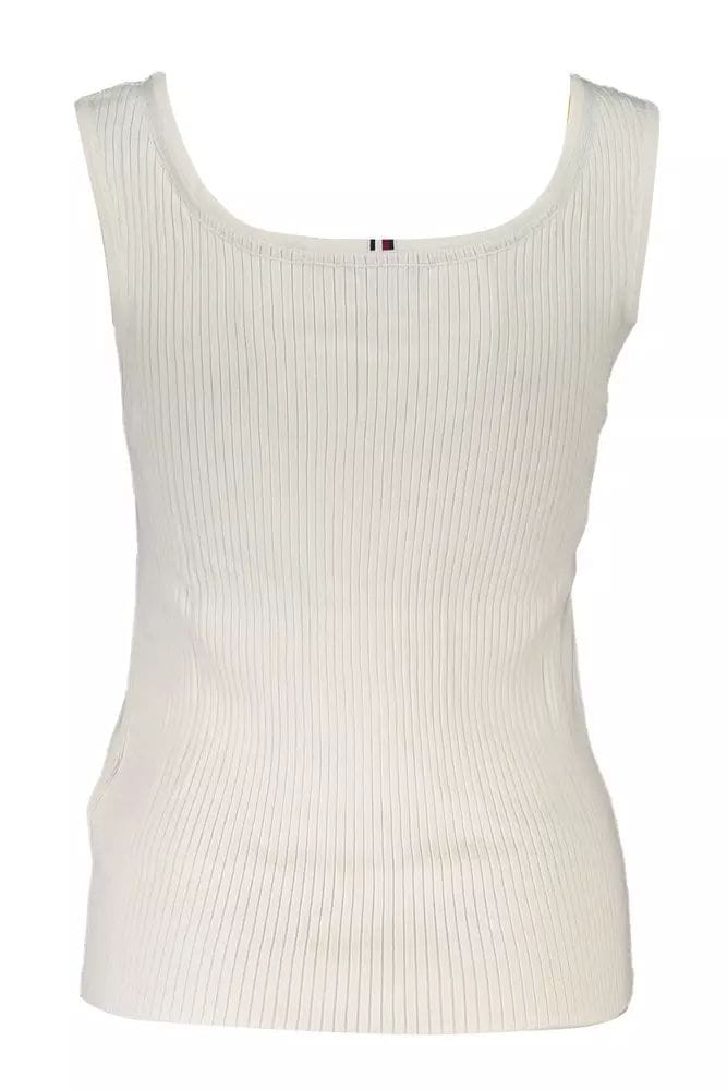 Geribbelde Tanktop Klassieke Stijl