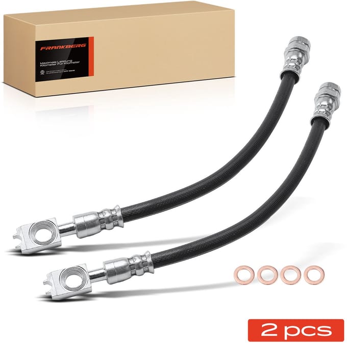 Frankberg 2x remslang achter voor Seat Leon Skoda Octavia III