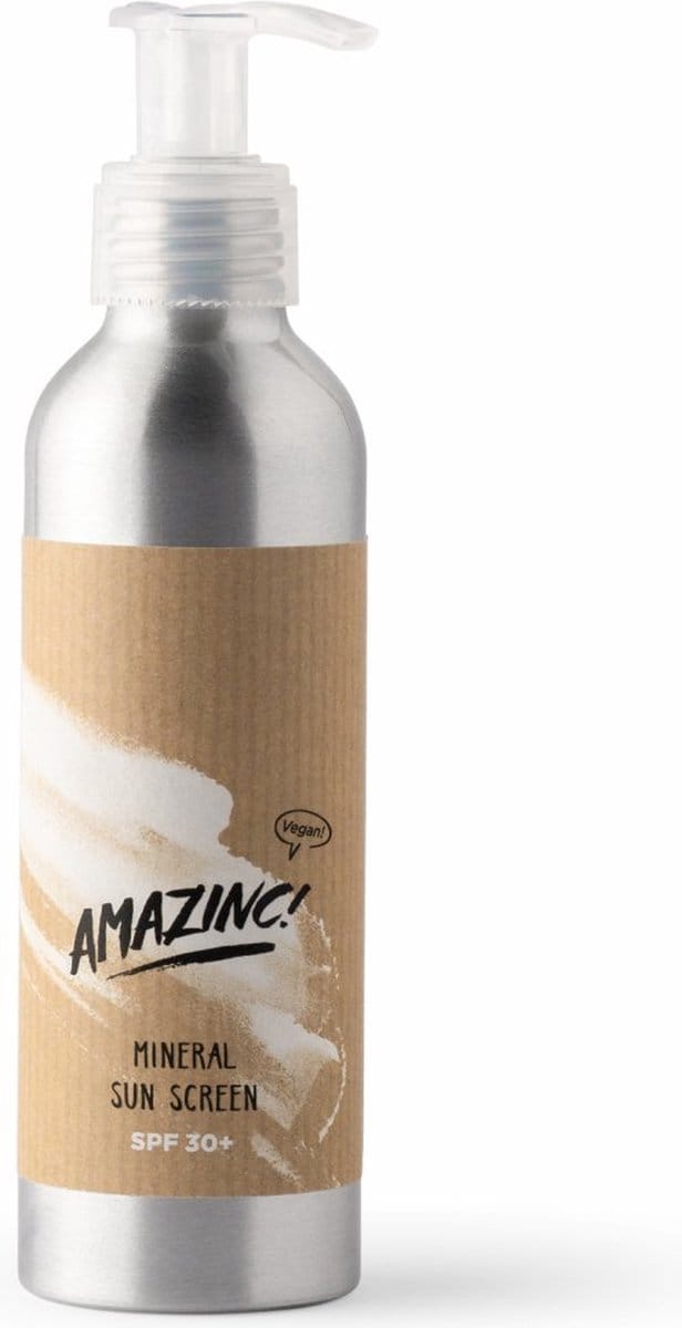 Amazinc! Mineral Sunscreen SPF30 | Reef Safe | Duurzaam | Zero Waste | Vegan | Non-nano