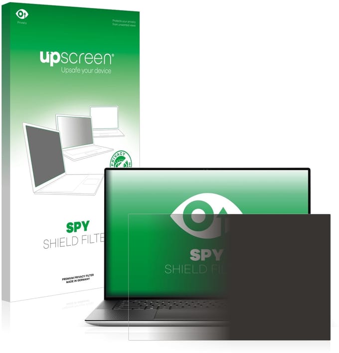 upscreen - privacyscherm voor Dell XPS 15 9510 Non-Touch - privacy filter screenfilter Blauwlichtfilter