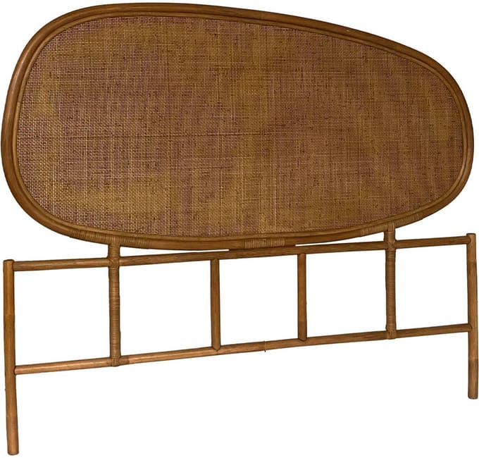 sweeek - Donker rotan hoofdbord