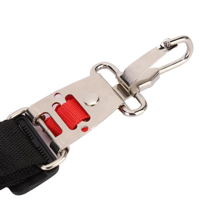 Harnais d'épaule pour débroussailleuse Sangle Sangles pour tondeuse à gazon pour débroussailleuse avec crochet de transport black