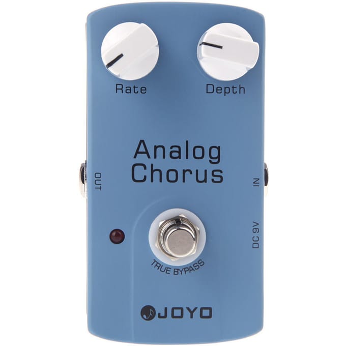 JOYO JF-37 ANALOG CHORUS Effectpedaal voor elektrische gitaar met True Bypass gray