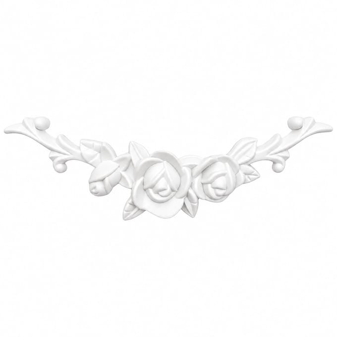 Lavandoux - Decoratieve Meubel Applicaties - Rosebud - Rubber - 4 stuks