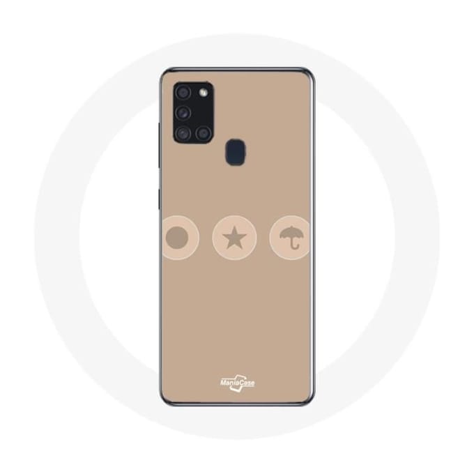 Samsung Galaxy A21S Hoesje Inktvis Spel Candy Dalgona