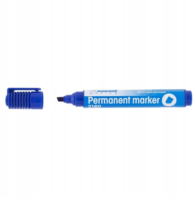 Permanente Blauwe Bouwmarker - Waterdicht & Duurzaam