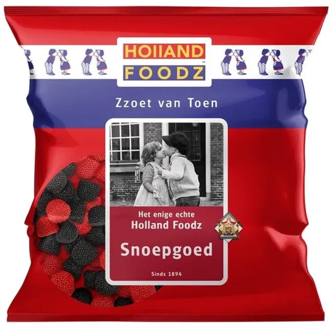 Holland Foodz Bramen- Frambozen Spikkels Mixzak (6x 500gr)