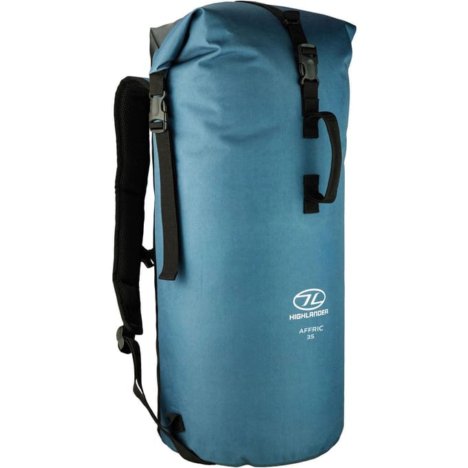 Highlander waterdichte rugzak drybag Affric 35 liter Cool Blue - Blauw