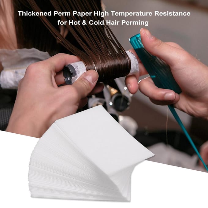 Salon Haarverf Verdikt Perm Papier Hoge Temperatuurbestendigheid Kapper white