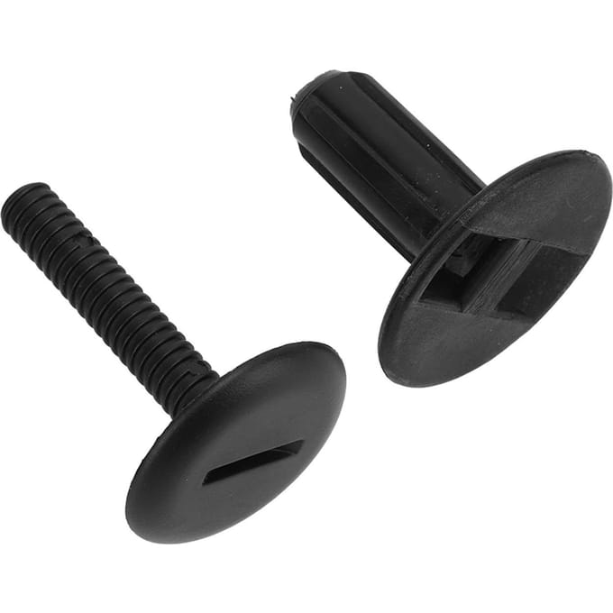 Surfplank Leash Plug Surfen Schroef Beenkoord Plug Veiligheidsvoetgesp Surfplank Accessoire black