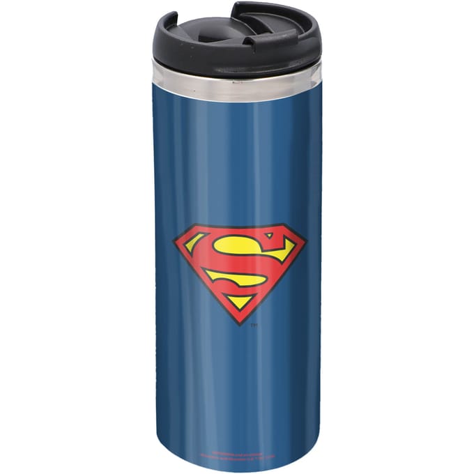 Superman Stainless Steel Thermo Travel Mug